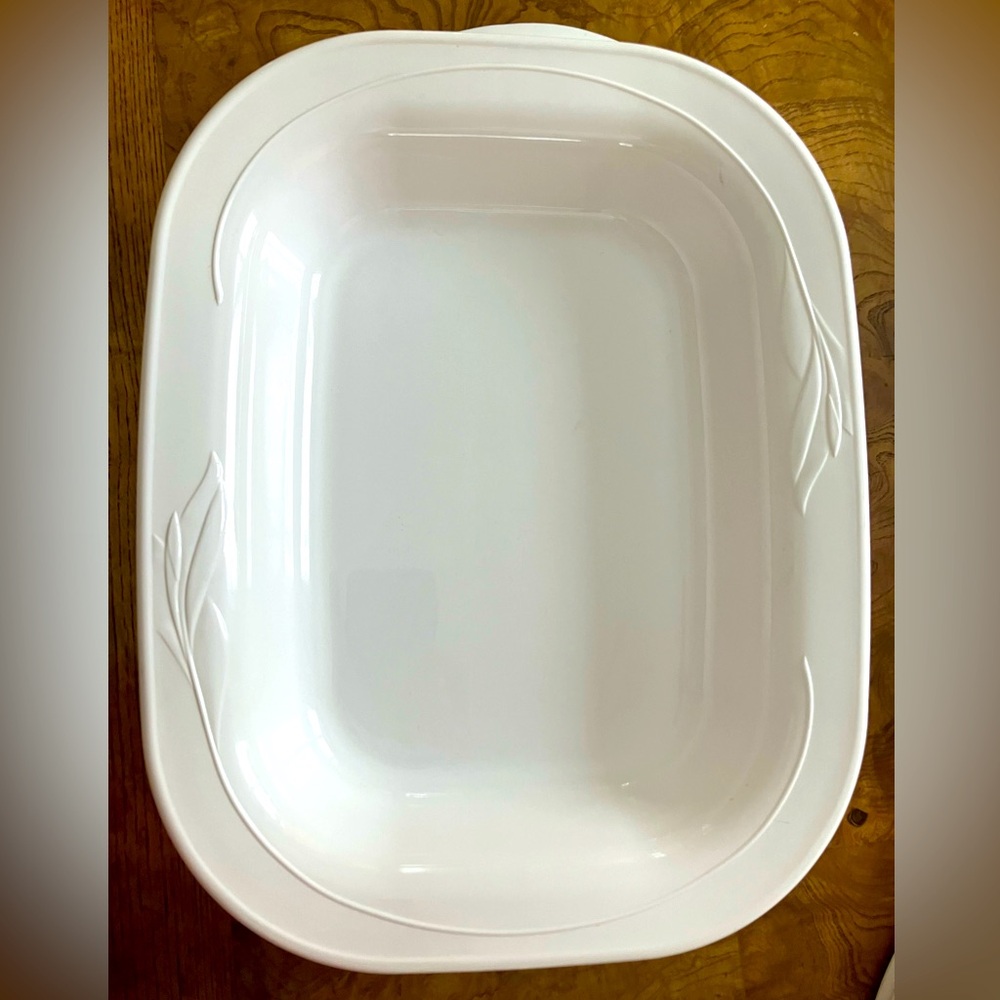 White Ceramic Baking Dish